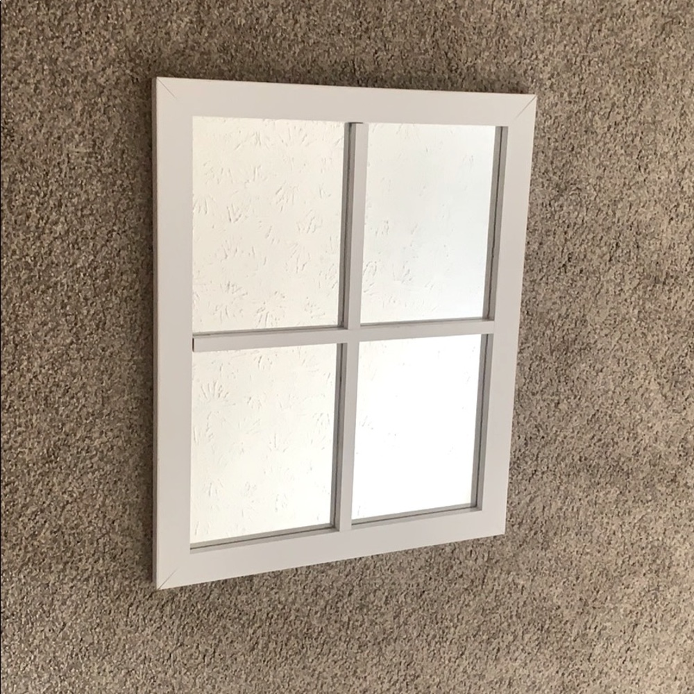 Windowpane mirror